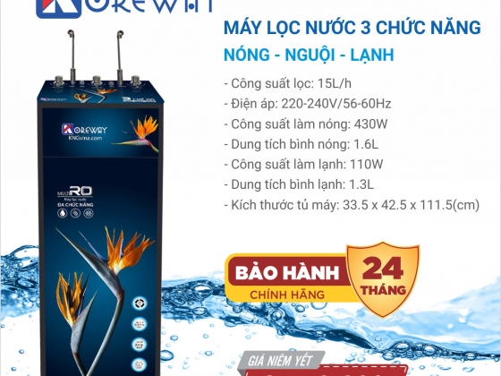 Máy lọc nước 3 chức năng - Nóng Lạnh Nguội - KG09NL