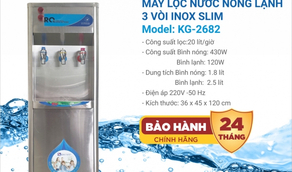 MÁY 3 CHỨC NĂNG NÓNG LẠNH GIA ĐÌNH