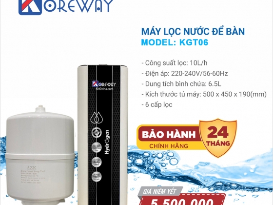 Máy lọc nước để bàn - KGT06